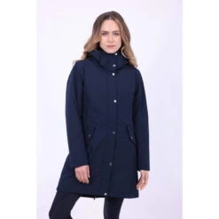 Women's Jacket HVPNovia FW23, Parka -Equestrian Supplie Shop Parkajacke Damen HVPNovia navy3 processed 1280x1280
