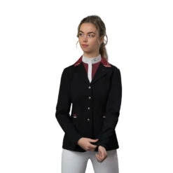 Jacket Women's AmbitionFirst, Competition Jacket, Show Jacket -Equestrian Supplie Shop PresTeq Turnierjacket schwarz 2 1280x1280