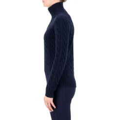 Women's Sweater HVPDunya FW23 -Equestrian Supplie Shop Pullover HVPDunya navy 5 processed 1280x1280