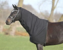 Neck Piece, Fleece Neck Piece -Equestrian Supplie Shop QHP Halsteil schwarz 1280x1280