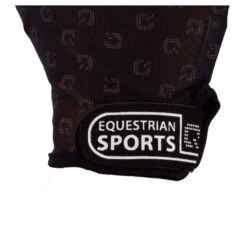 Riding Gloves Solar Mesh, Summer Glove -Equestrian Supplie Shop QHP Handschuh Solarmesh schwarz 2 processed 1280x1280