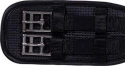 Dressage Girth Basic Pro, Short Girth -Equestrian Supplie Shop QHP Kurzgurt BasicPro black 4 processed 1280x1280