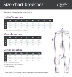 Kid's Riding Leggins Thunderbolt Junior -Equestrian Supplie Shop QHP Reitleggins Junior darklagoon Grossen processed 1280x1280