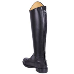 Riding Boots Romy Junior, Leather Riding Boots, Girl's, Women's, Black -Equestrian Supplie Shop QHP Reitstiefel Romy R ckseite 1280x1280
