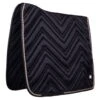 Saddle Pad Menton, Dressage Saddle Pad -Equestrian Supplie Shop QHP Schabracke Menton D schwarz 1 processed 1280x1280