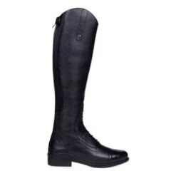 Women's Thermo Riding Boot Calgary Adult With Synthetic Fur, Black