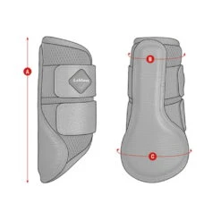 Lemieux Tendon Boots Mesh Brushing -Equestrian Supplie Shop Size Charts meshbrushingboots 1280x1280