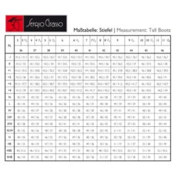 Arena Riding Boots, Leather Riding Boots, Women, Men, Black -Equestrian Supplie Shop Tabelle processed 1280x1280