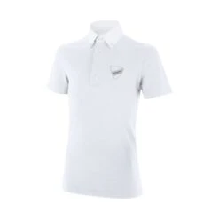 Competition Shirt Boys' Amleto, Competition Polo, Short Sleeve