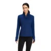 Ariat Women's Training Shirt Venture FW22 -Equestrian Supplie Shop ariat sweatshirt venture estate blue 1 1280x1280