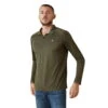 Ariat Men's Training Shirt Sunstopper 1/4 Zip SS23 -Equestrian Supplie Shop ariat trainingsshirt herren sunstopper beetle 1 1280x1280