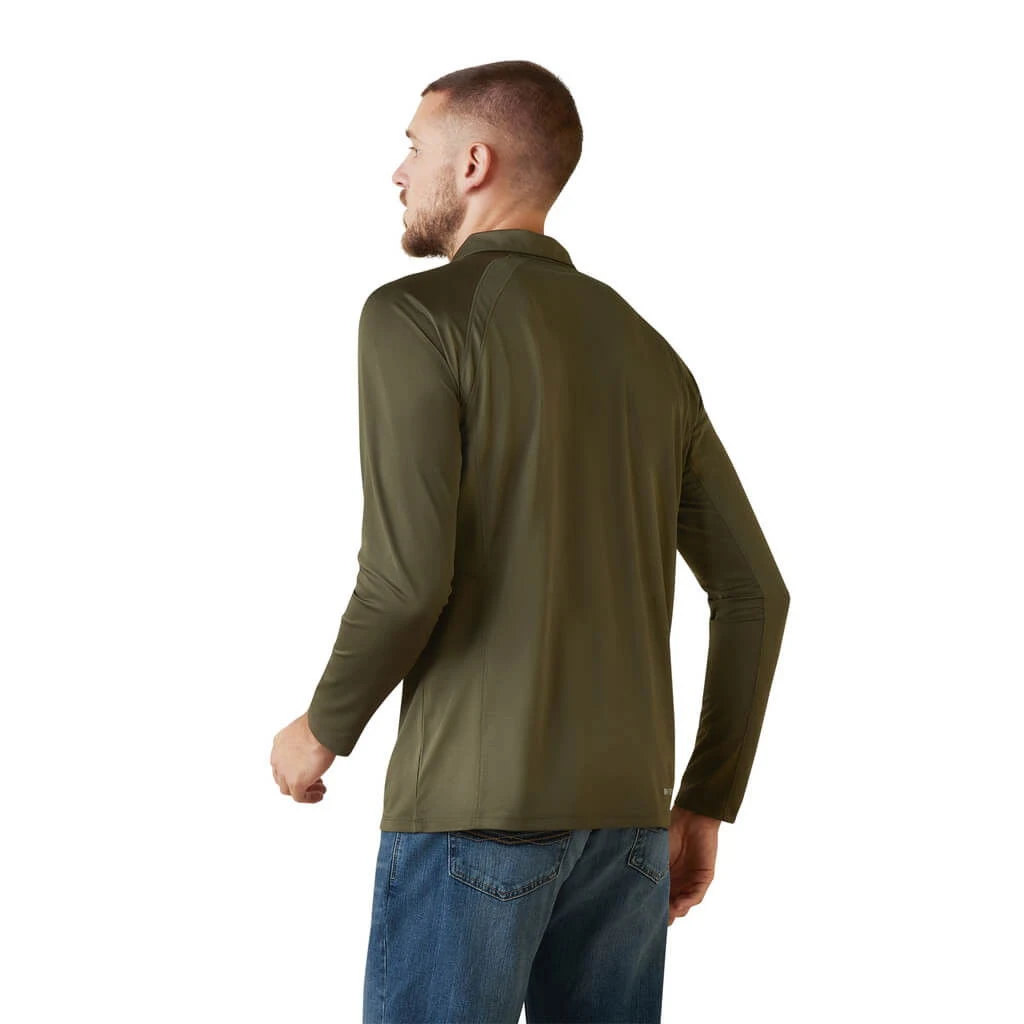 Ariat Men's Training Shirt Sunstopper 1/4 Zip SS23 4 Ariat Men's Training Shirt Sunstopper 1/4 Zip SS23 - Image 2