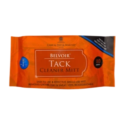 Belvoir Tack Cleaning Mitts Leather Cleaning Gloves