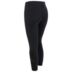 Cavalleria Toscana Women's Breeches American FW23, Knee-Grip -Equestrian Supplie Shop cavalleria toscana reithose american breeches black 2 1280x1280
