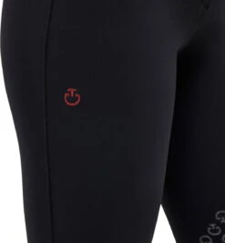 Cavalleria Toscana Women's Breeches American FW23, Knee-Grip -Equestrian Supplie Shop cavalleria toscana reithose american breeches black 3 1280x1280