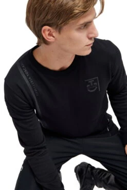 Cavalleria Toscana Men's Sweatshirt CT Academy Brushed Cotton FW23 -Equestrian Supplie Shop cavalleria toscana sweatshirt herren ct academy black 9 1280x1280
