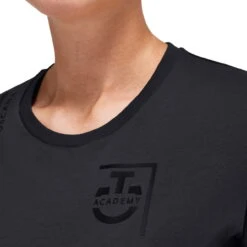 Cavalleria Toscana Women's T-Shirt CT Academy Cotton FW23, Short-sleeved 7 Cavalleria Toscana Women's T-Shirt CT Academy Cotton FW23, Short-sleeved -Equestrian Supplie Shop cavalleria toscana tshirt ct academy black 3KjDrLVV7gCv7h 1280x1280