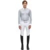 Cavalleria Toscana Men's Competition Shirt Guibert Shirt L/S SS23, Long-sleeved -Equestrian Supplie Shop cavalleria toscana turniershirt guibert light grey 1 1280x1280