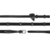 Web Reins With Leather Bars WC 16 Mm -Equestrian Supplie Shop dyon gurtzuegel wc 16mm schwarz 1280x1280