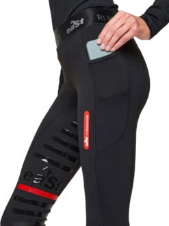 Women's Riding Leggings Reggings R1, Knee Seat, Knee Grip -Equestrian Supplie Shop eaST Reithose Damen Reggings R1 black4 1280x1280