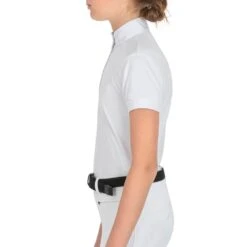 Girls' Competition Shirt Jupiterk, Polo Shirt -Equestrian Supplie Shop equiline turniershirt juoiterk white 3 1280x1280