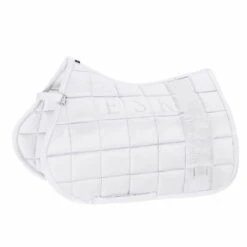 Jumping Saddle Pad Big Square Glossy Platinum 2022