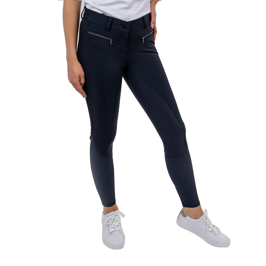 Women's Riding Breeches Airflow, Full Grip