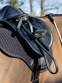 Lemieux Stirrup Leathers Arika, Leather -Equestrian Supplie Shop it03728 lifestyle arikastirrupleather black 2 copy processed 1280x1280