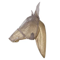 Kentucky Horsewear Fly Mask Classic With Ears And Nose -Equestrian Supplie Shop kentucky horsewear fliegenmaske classic ohren nase beige 2 1280x1280