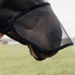 Kentucky Horsewear Fly Mask Classic With Ears And Nose -Equestrian Supplie Shop kentucky horsewear fliegenmaske classic ohren nase lifestyle 3 1280x1280
