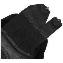 Lemieux Fleece Edge Mesh Brushing Boots -Equestrian Supplie Shop lm fleeceedgeboots blackblack3 hr processed 1280x1280