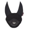 Lemieux Fly Bonnet Loire Satin -Equestrian Supplie Shop loire fly hood black 1280x1280