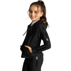 Kids's Hoodie Reflection Zip -Equestrian Supplie Shop maximilan equestrian hoodie reflection zip 2 1280x1280