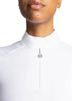Women's Competition Shirt Air Show, Short-Sleeved -Equestrian Supplie Shop maximilian equestrian turniershirt airshow white 8 1280x1280