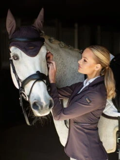 Fly Bonnet Moonless Night, Fly Hood, Fly Cap -Equestrian Supplie Shop moonless night fliegenhaube 5 processed 1280x1280