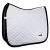 Saddle Pad Modern White Moonless Night, Dressage Saddle Pad