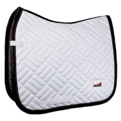 Saddle Pad Modern White Moonless Night, Dressage Saddle Pad