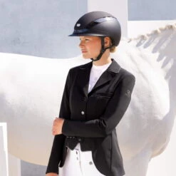 Pikeur Women's Dressage Short Coat Cecile -Equestrian Supplie Shop pikeur dressurfrack cecile black 5 1280x1280