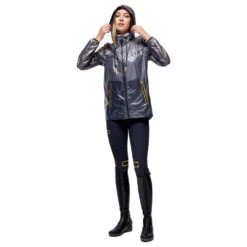 Rain Jacket Unisex Waterproof Nylon FW22, Rain Jacket -Equestrian Supplie Shop rgitaly regenjacke waterproof nylon grey 6 1280x1280