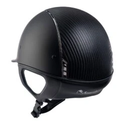 Riding Helmet Classic Shadowmatt Leather, Chrome Silver, Chrome -Equestrian Supplie Shop samshield reithelm classic shadow matt leather chrome silver chrome schwarz 1rwh9HeuGlRCG5 1280x1280