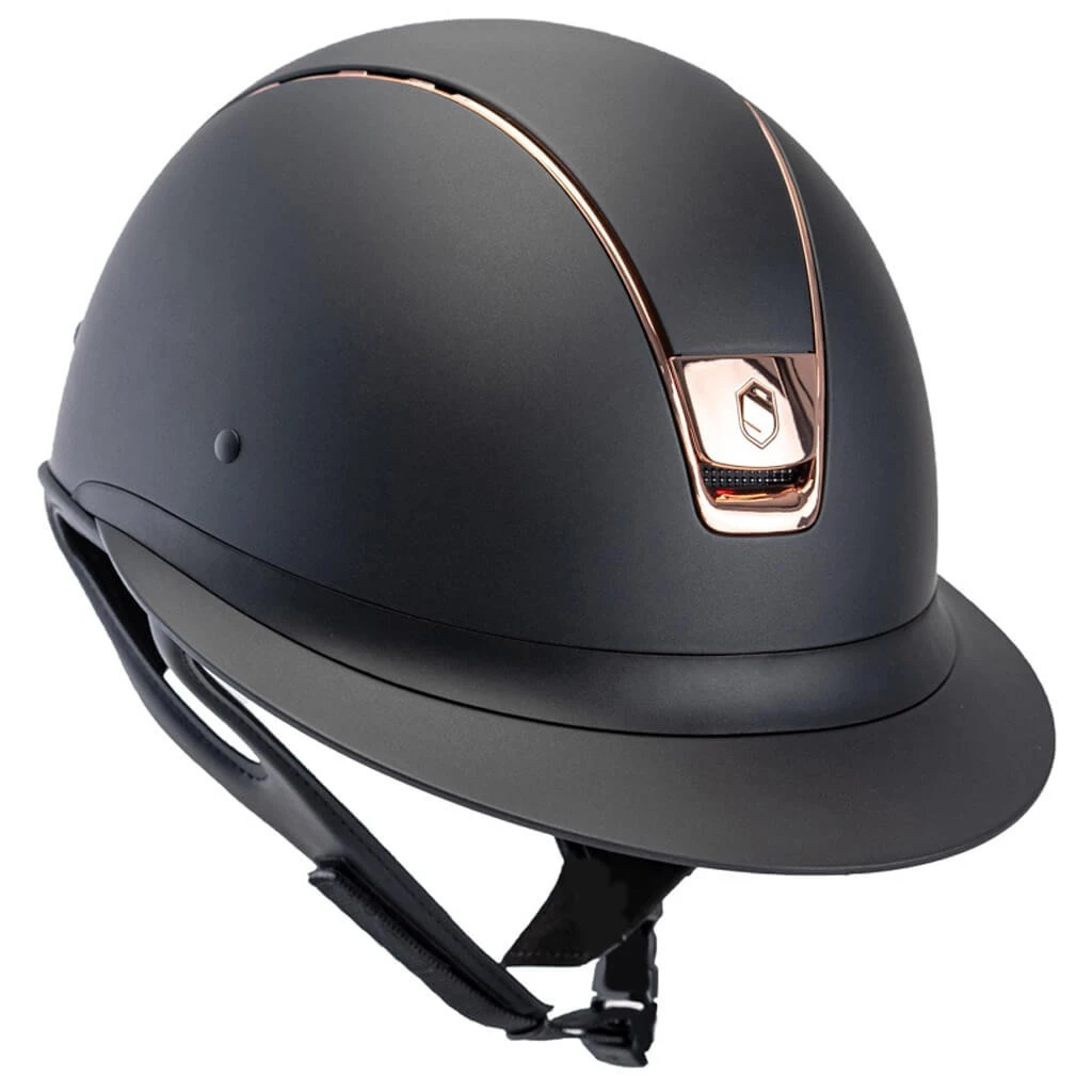 Riding Helmet Miss Shield Classic Shadowmatt Rose Gold 3 Riding Helmet Miss Shield Classic Shadowmatt Rose Gold