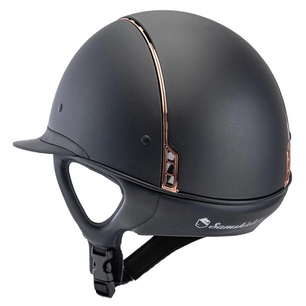 Riding Helmet Miss Shield Classic Shadowmatt Rose Gold 4 Riding Helmet Miss Shield Classic Shadowmatt Rose Gold - Image 2