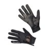 Riding Gloves V-Skin Swarovski, Imitation Leather -Equestrian Supplie Shop samshield vskinswarovski blackrosegold 01 003 1280x1280