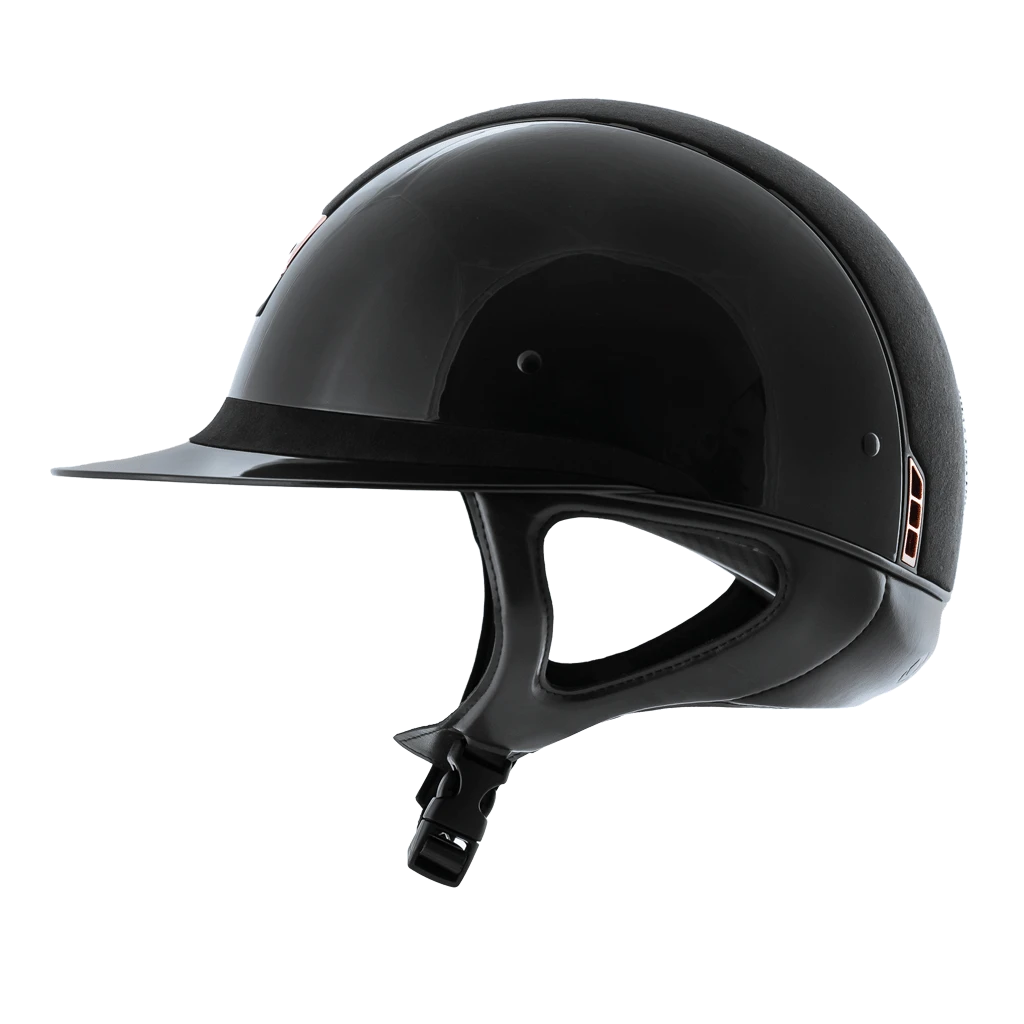Riding Helmet MS SG, Top Alct Mtl Rose Shield Sw, FB Alct, Trim Matt, Blazon Rose Gold 5 Riding Helmet MS SG, Top Alct Mtl Rose Shield Sw, FB Alct, Trim Matt, Blazon Rose Gold - Image 3