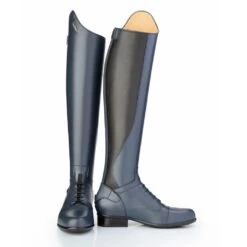 Riding Boots Advance, Leather Riding Boots, Women, Men, Midnight Blue
