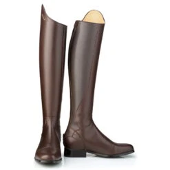 Riding Boots Discover, Leather Riding Boots, Women, Men, Coffee Brown