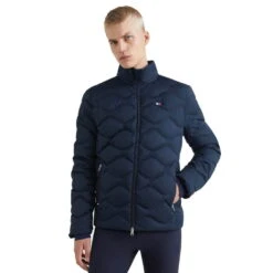 Men's Down Jacket Mid-Weight Re-Down FW22 -Equestrian Supplie Shop tommy hilfiger equestrian jacke herren midweight redown desert sky 3 1280x1280