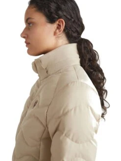 Women's Down Jacket Mid-Weight Re-Down FW22 -Equestrian Supplie Shop tommy hilfiger equestrian jacke midweight redown beige 5 1280x1280